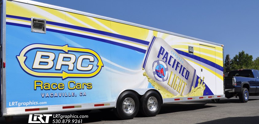 Fleet Truck Graphics Full Color Wrap - Pacifico Beer done by LRT Graphics of Chico, CA